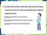 译林版英语八年级上册 Unit 1 Period 5 Task & Self-assessment PPT课件