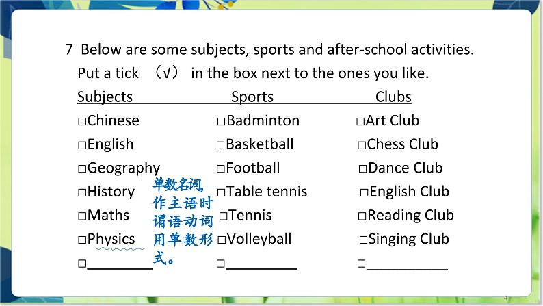 译林版英语八年级上册 Unit 2 Period 5 Task &   Self-assessment PPT课件04