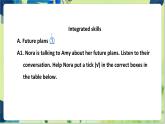 譯林版英語八年級上冊 Unit 1 Period 4 Integrated skills & Study skills PPT課件