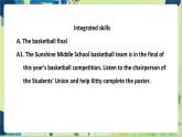 译林版英语八年级上册 Unit 3 Period 4 Integrated skills & Study skills PPT课件