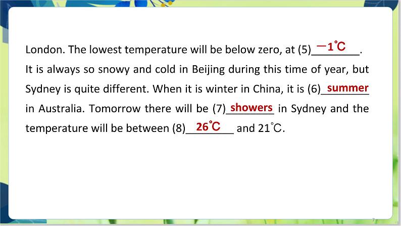 译林版英语八年级上册 Unit 7 Period 4 Integrated skills & Study skills PPT课件07