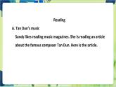 譯林版英語九年級上冊 Unit 5 Period 2 Reading PPT課件