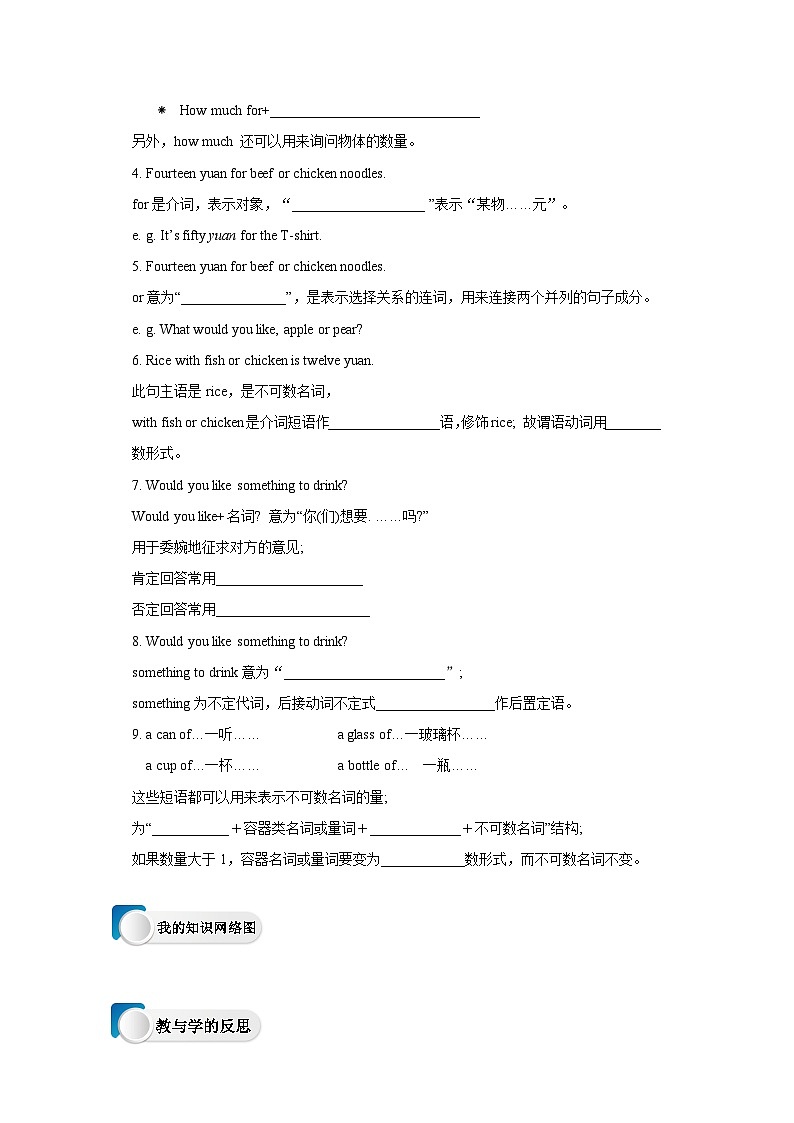 Lesson 22 In the Restaurant导学案03