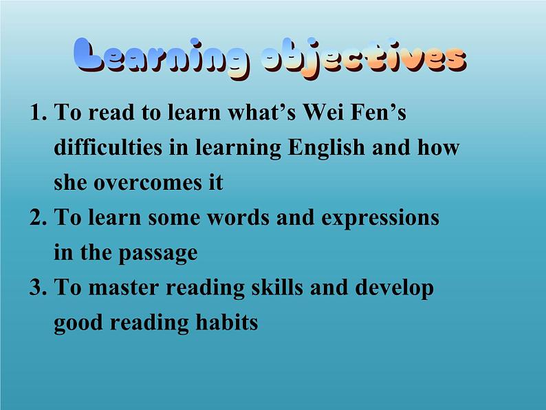 2024-2025学年人教版九年级英语全册Unit 1 How can we become good learners?Section A 3a-3b 课件第2页