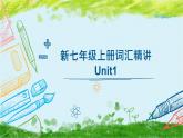 2024年人教版新教材七年級(jí)英語(yǔ)上冊(cè)Unit1單詞精講課件