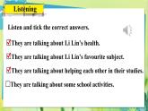 英语冀教版八年级上册 Unit 2 9. Lesson 9 I Don’t Want to Miss Geography! PPT课件