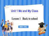 Lesson 1 Back to school（课件） 2024-2025学年冀教版英语八年级上册