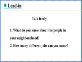 Lesson 23 People in My Neighbourhood（课件） 2024-2025学年冀教版英语八年级上册
