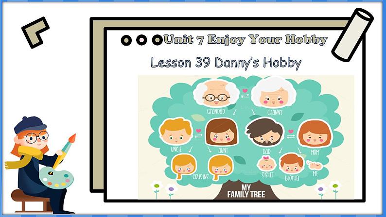 Lesson 39 Danny’s Hobby（课件） 2024-2025学年冀教版英语八年级上册01