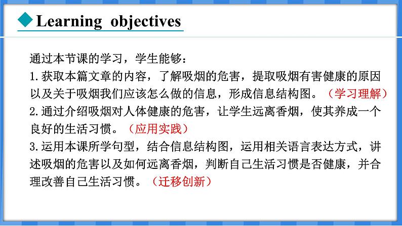 Lesson 4  Don’t Smoke，Please！（课件） 2024-2025学年冀教版英语九年级上册第2页