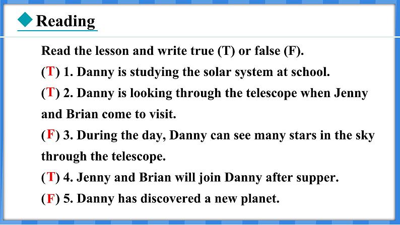 Lesson 27  Planet Danny（课件） 2024-2025学年冀教版英语九年级上册08