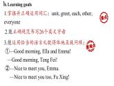 Starter Unit 1 Hello!  Section A 1a~2d课件-2024-2025学年人教版（2024）英语七年级上册