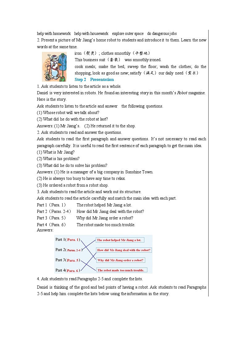 Unit 3 Reading教案第2页