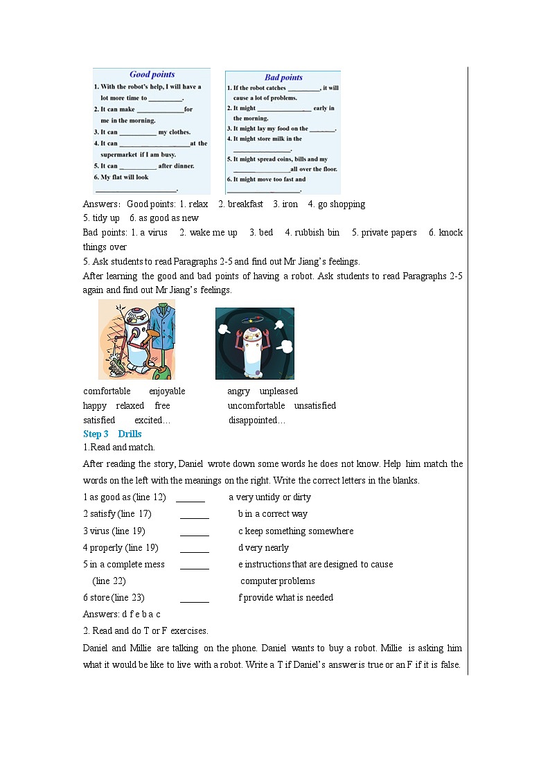Unit 3 Reading教案第3页