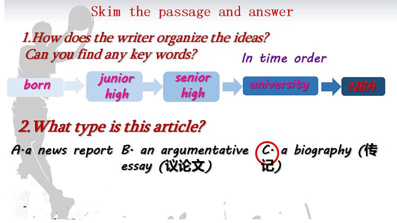 Module 1 Unit 4 Growing up Reading I（课件）-2024-2025学年牛津译林版英语九年级上册07