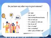Starter Unit 1 Hello! Section A（教学课件）-初中英语人教版（2024）七年级上册