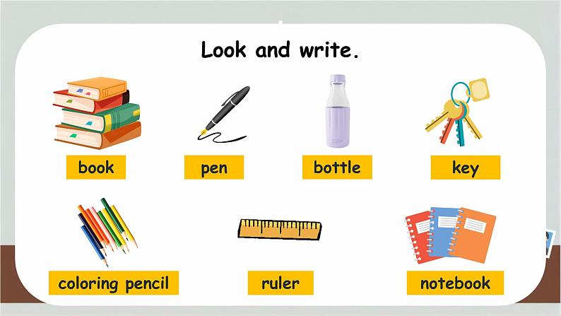 Starter Unit 2 Keep tidy Section A（教学课件）-初中英语人教版（2024）七年级上册03