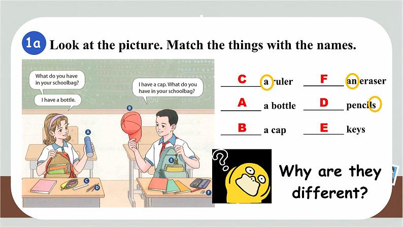 Starter Unit 2 Keep tidy Section A（教学课件）-初中英语人教版（2024）七年级上册07