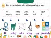 Unit 4 My Favourite Subject Section A（教学课件）-初中英语人教版（2024）七年级上册