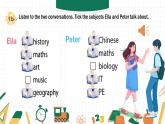 Unit 4 My Favourite Subject Section A（教学课件）-初中英语人教版（2024）七年级上册
