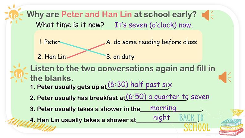 Unit 6 A day in the life Section A（教学课件）-初中英语人教版（2024）七年级上册08