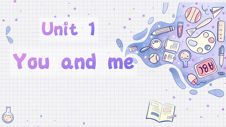 Unit 1 You and Me 单词精讲精练课件 新人教版（2024）英语七年级上册01