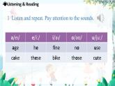 人教版英语七年级上册 Starter Unit 2 Keep Tidy! (第2课时) Section A Pronunciation 1-4 PPT课件