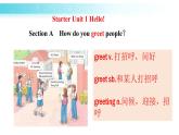 Starter Unit 1 Section A（1a-2d）课件人教版2024新教材七年级上册英语