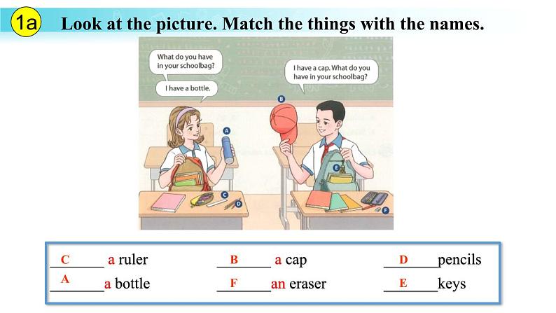 Starter Unit 2 Section A（1a-2e）课件人教版2024新教材七年级上册英语第4页