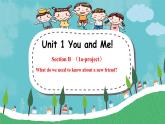 Unit 1 Section B（1a-Project）课件人教版2024新教材七年级上册英语