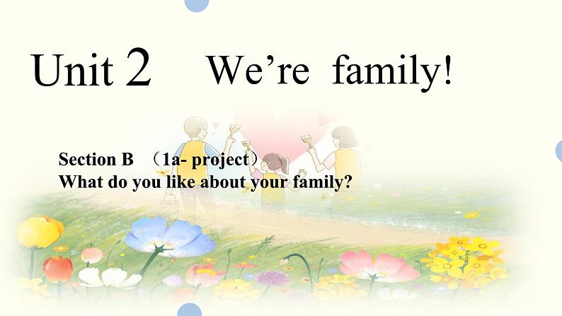 Unit 2 Section B（1a-Project）课件人教版2024新教材七年级上册英语第1页
