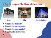 人教新目标(Go for it)版八年级英语上册 Unit 4 What's the best movie theater-SectionA（2a-2d)课件