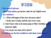 人教新目标(Go for it)版八年级英语上册 Unit 10 If you go to the party-0 SectionA（GF-3c）课件