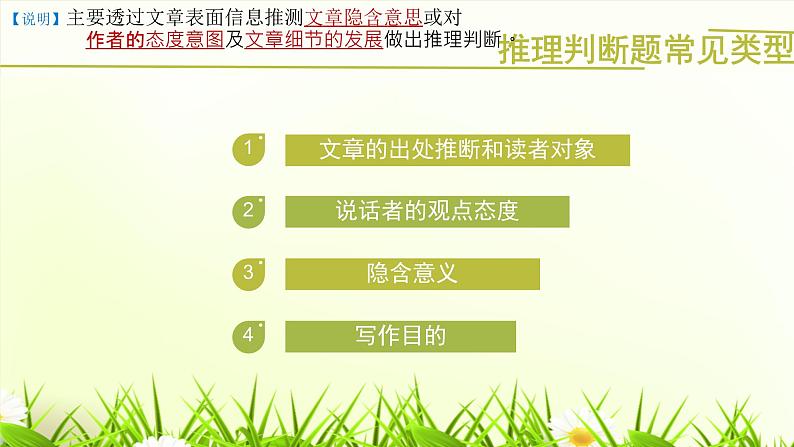 2024年中考英语一轮复习之阅读理解解题技巧之推理判断题课件第6页