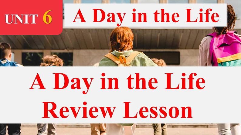 2024秋英语人教版七年级(上) - Unit 6 A day in the life 同步复习课件01