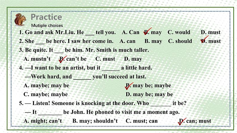 牛津译林版八上Unit5 Grammar课件PPT08