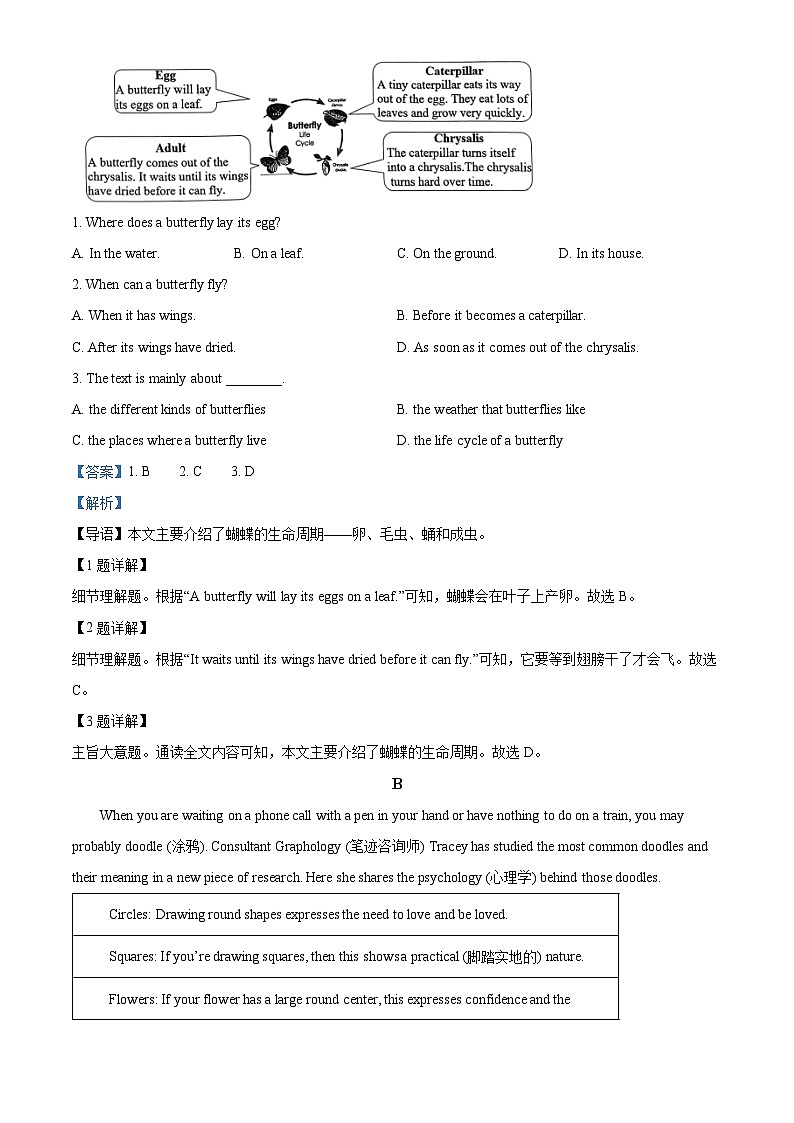 2024年山东省济宁市北湖区中考三模英语试题（解析版）第3页