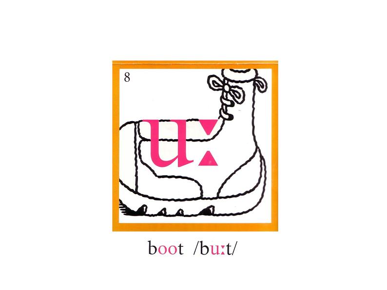 人教版初一英语48个英语音标卡-2课件08