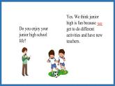 Unit 1  A new start Lesson 2 Grammar(课件)--2024-2025学年外研版(2024)英语七年级上册