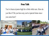 Unit 1  A new start Lesson 5 Presenting ideas(课件)--2024-2025学年外研版(2024)英语七年级上册