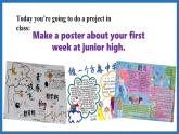Unit 1  A new start Lesson 5 Presenting ideas(课件)--2024-2025学年外研版(2024)英语七年级上册