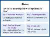 Unit 1  A new start Lesson 5 Presenting ideas(课件)--2024-2025学年外研版(2024)英语七年级上册