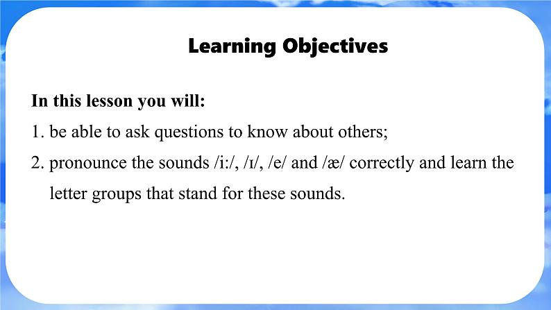 Lesson 1 Section A (1a-1d)+pronounciation第2页