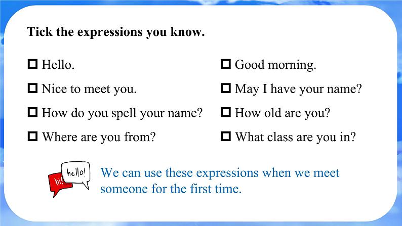 Lesson 1 Section A (1a-1d)+pronounciation第6页