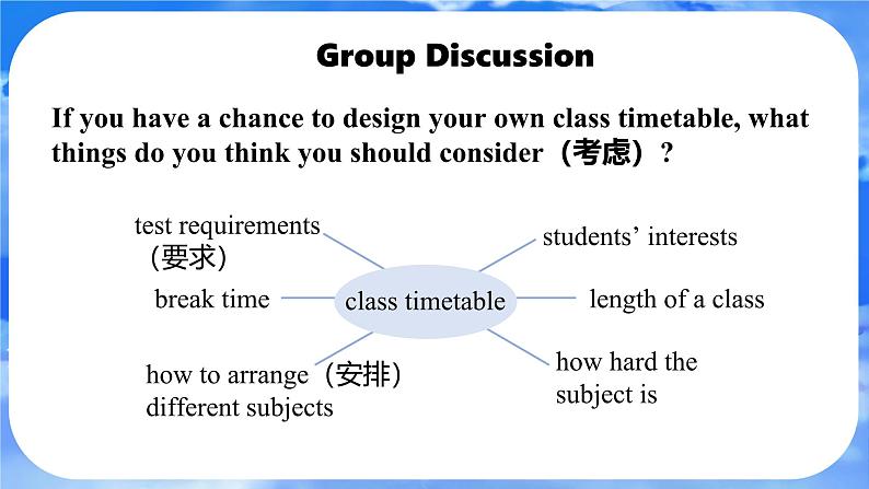 Unit 4  My Favourite Subject Section B Project 课件- 2024-2025学年人教版七年级英语上册06