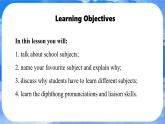 Unit 4  My Favourite Subject Section A (1a-1d) 课件- 2024-2025学年人教版七年级英语上册