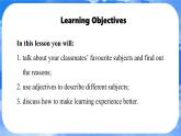 Unit 4  My Favourite Subject Section A (2a-2f) 课件- 2024-2025学年人教版七年级英语上册