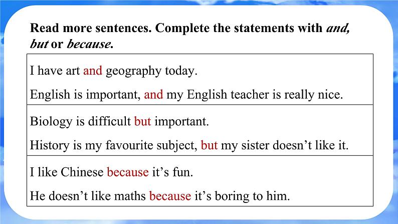 Unit 4  My Favourite Subject Section A (GF-3d) 课件- 2024-2025学年人教版七年级英语上册05