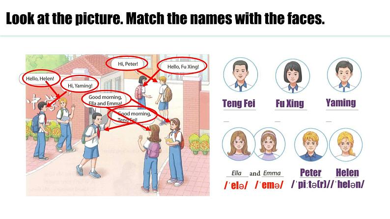 Starter Unit 1 Hello Section A 课件--2024-2025学年人教版英语七年级上册03