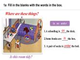 Starter Unit 2　Keep Tidy! Section B 课件--2024-2025学年人教版英语七年级上册